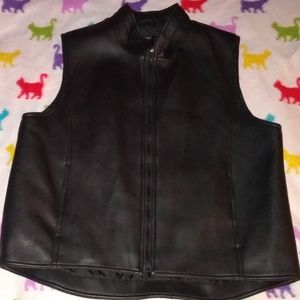 No Boundaries Faux Leather Vest